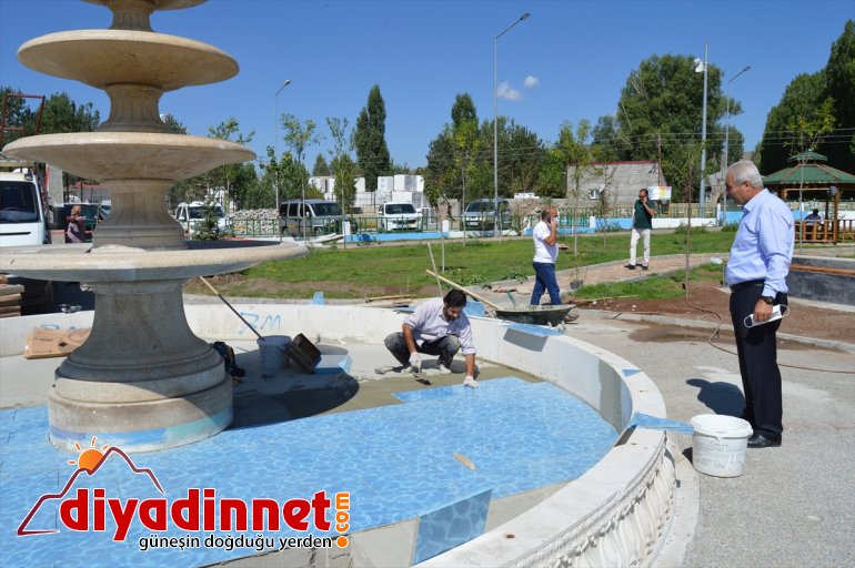 Eleşkirt Belediye Parkı açılışa hazırlanıyor