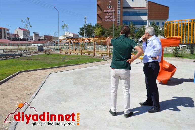 Eleşkirt Parkı hazırlanıyor Belediye açılışa 3