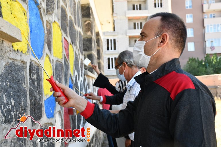 rengarenk boyayarak yüze AĞRI öğretmenler yüz okulları hazırlıyor Fedakar - eğitime 4