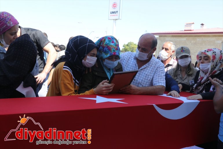 Irak ın kuzeyinde şehit olan Teğmen Harun Aslan memleketi Ağrı da defnedildi6