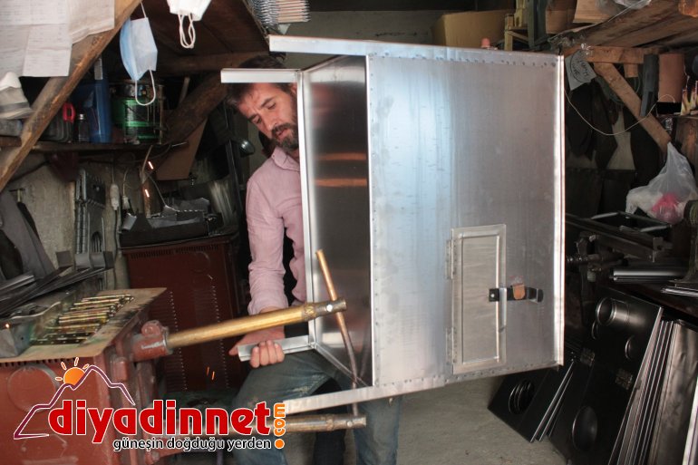 Yeri dolmayan sobaların üretimi başladı5