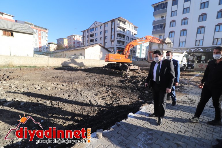 Ağrı Belediyesi Mahalle Konağı Çalışmalarına Başladı