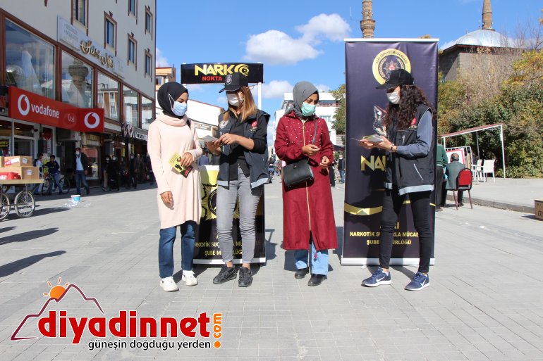 Ağrı'da anneler uyuşturucu ve madde bağımlılığına karşı bilgilendirildi