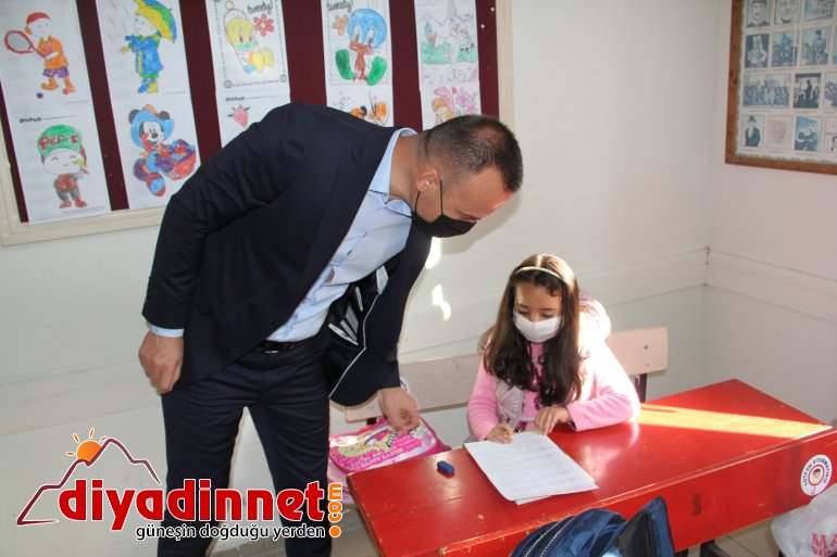 Ağrı da yüz yüze eğitime geçişte ikinci aşama başladı6