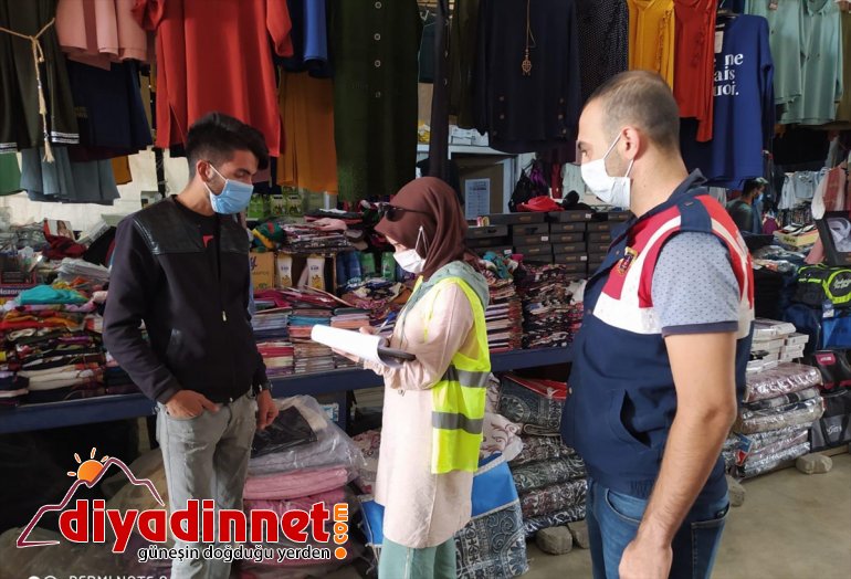 Ağrı'da Kovid-19 karantinasına uymayan 7 kişiye 22 bin lira ceza