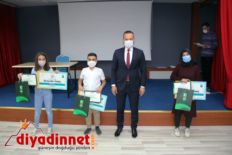 Ağrı’da “Sağlıklı Nesil Sağlıklı Gelecek” yarışması ödül töreni düzenlendi