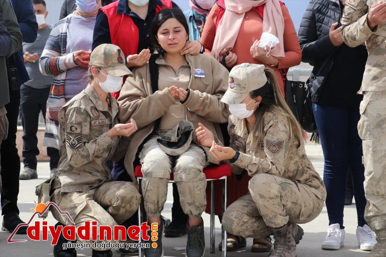 olan uğurlandı Hüseyin şehit Çavuş Uzman Hatay