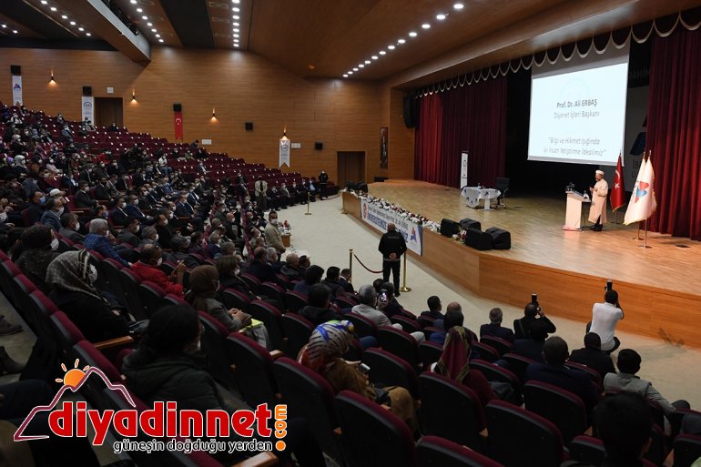 konferans İşleri verdi: Erbaş, Diyanet Ali Ağrı