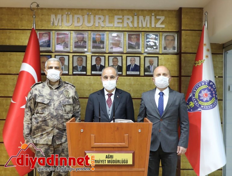 Ağrı Aktaş, ziyaret Müdürlüğünü Emniyet Emniyet Genel Müdürü etti 2