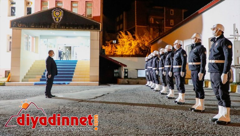 Emniyet Genel Müdürü Aktaş, Ağrı Emniyet Müdürlüğünü ziyaret etti