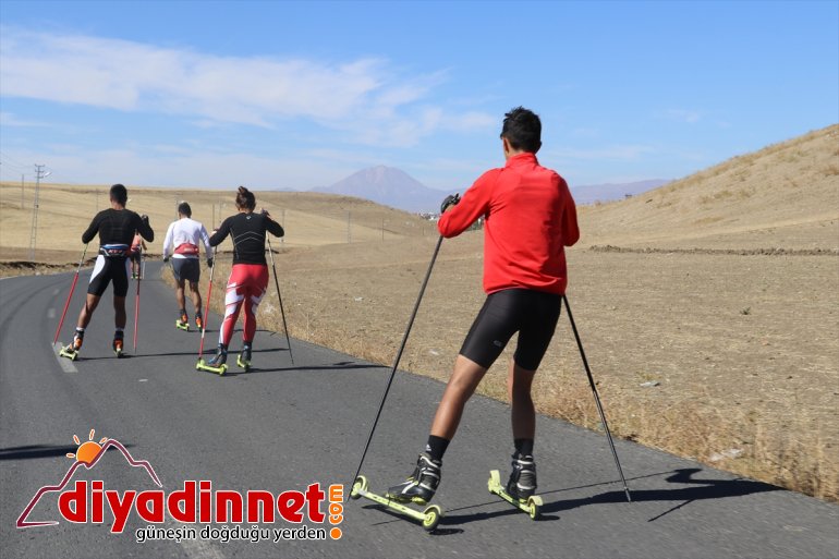 depoluyor hedefiyle AĞRI asfaltta kayakçılar güç olimpiyat Milli - 5