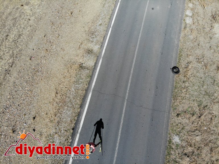 hedefiyle olimpiyat kayakçılar - asfaltta AĞRI güç Milli depoluyor 9