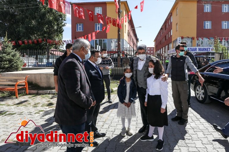 Van Valisi Mehmet Emin Bilmez'in Çaldıran ziyareti