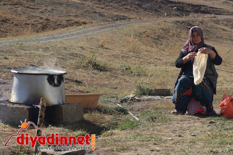 zorlu yaylada Yılın - geçiren hayatı  göçerlerin yarısını AĞRI 2