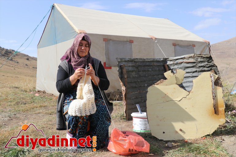  yaylada yarısını geçiren göçerlerin Yılın - zorlu hayatı AĞRI 12