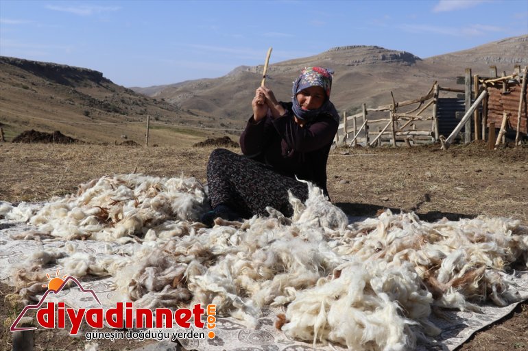 Yılın - yaylada zorlu göçerlerin  hayatı yarısını geçiren AĞRI 13