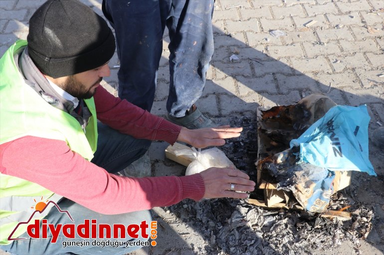 Ağrı da dereler dondu2