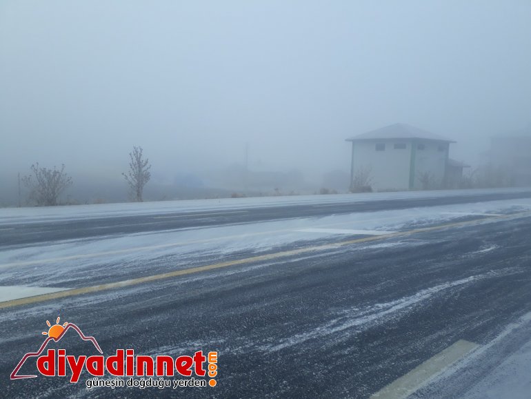 Ağrı da kar ve sis sürücülere zor anlar yaşattı4