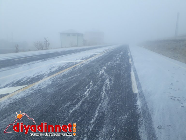 Ağrı da kar ve sis sürücülere zor anlar yaşattı6