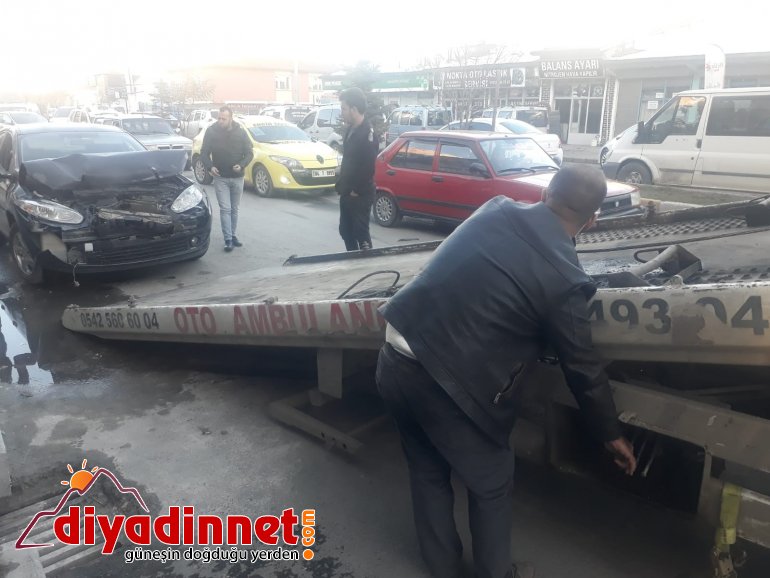 Ağrı da maddi hasarlı kaza7