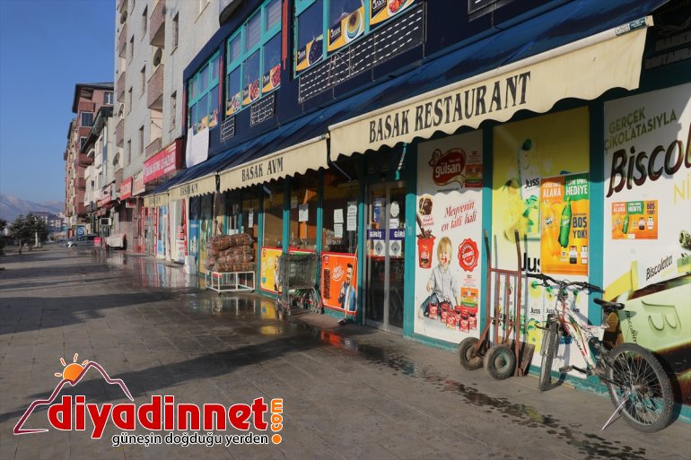 Ağrı da sokağa çıkma kısıtlamasına uyuluyor7