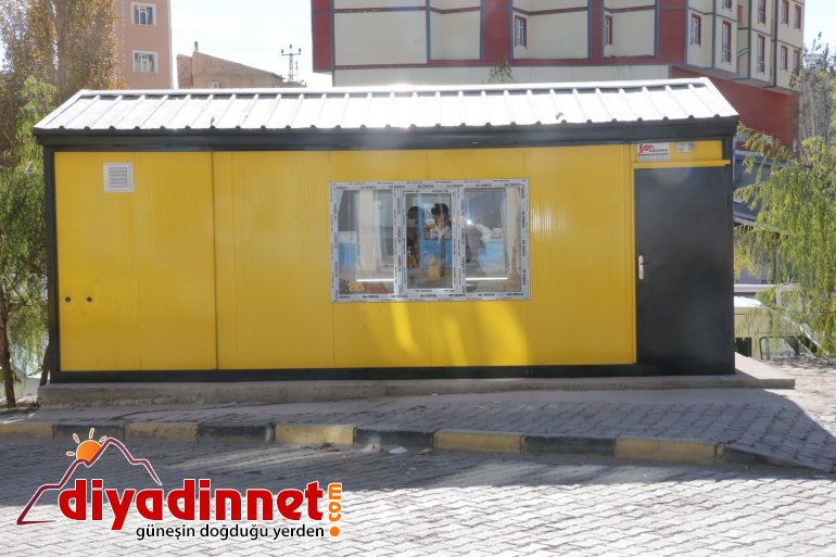 Ağrı Diyadin deki merkez taksi durakları yenileniyor4