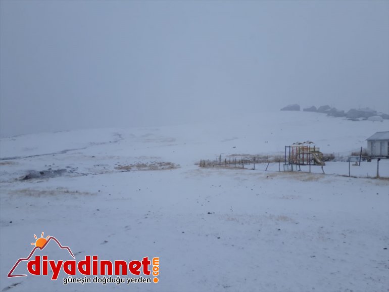 yağdı kesimlere AĞRI - Yüksek kar 1