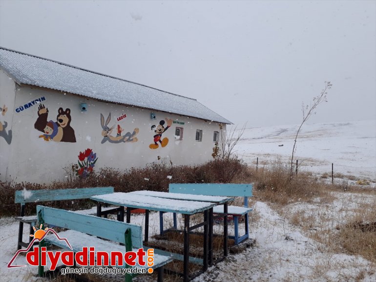 AĞRI - kesimlere kar yağdı Yüksek 5