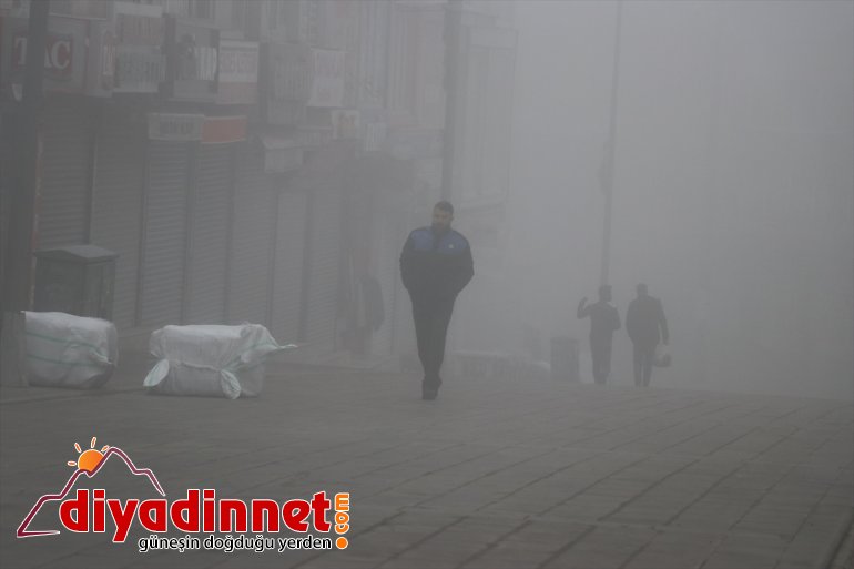 yoğun sürücülere yaşattı Ağrı