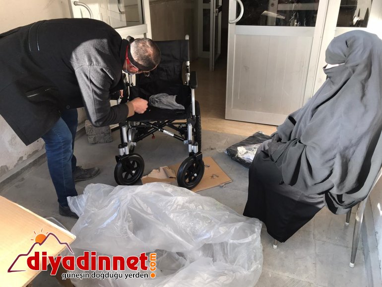 Cam kemik hastası kadın akülü sandalyesine kavuştu3