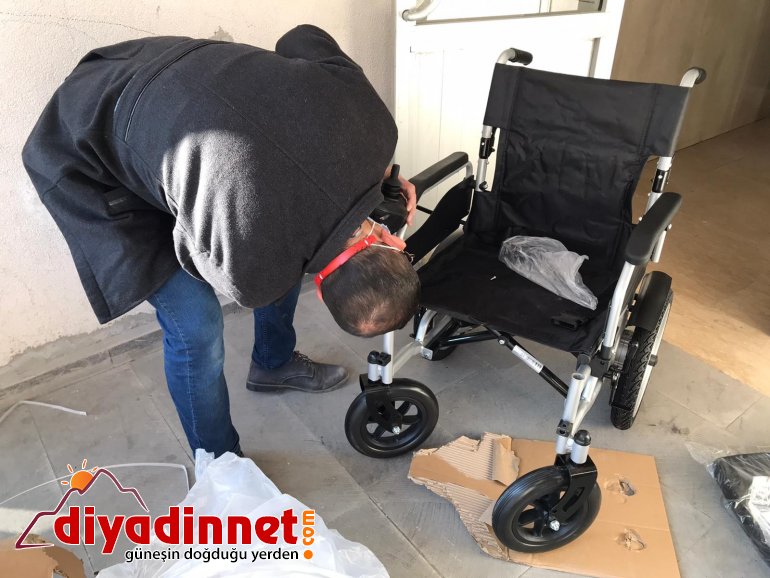 Cam kemik hastası kadın akülü sandalyesine kavuştu4