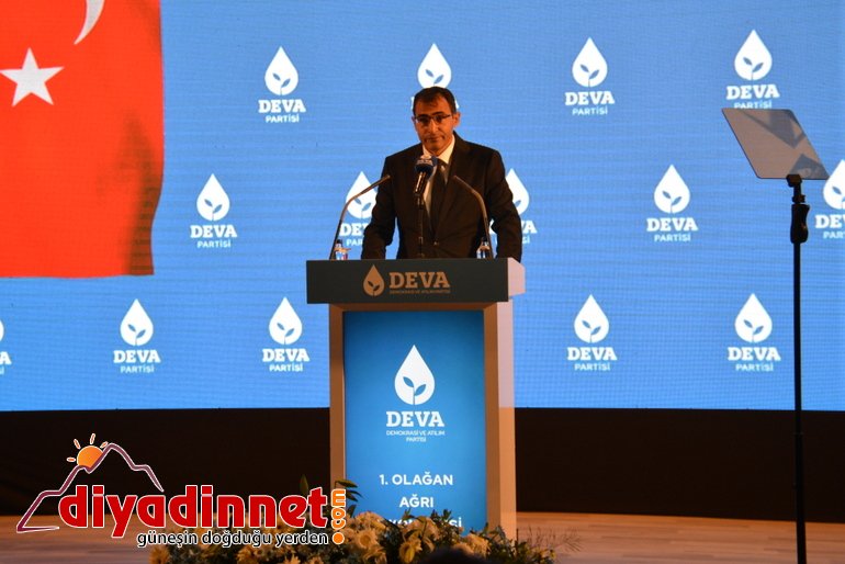 DEVA Partisi Genel Başkanı Babacan partisinin Ağrı kongresine katıldı2