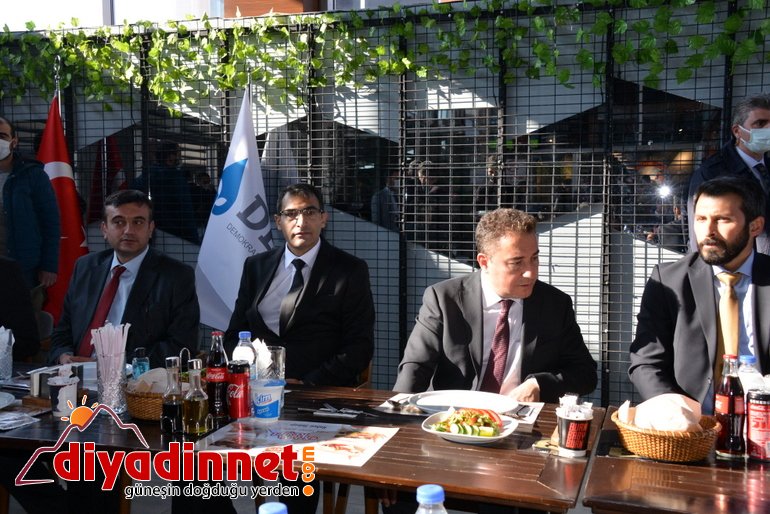 DEVA Partisi Genel Başkanı Babacan partisinin Ağrı kongresine katıldı11