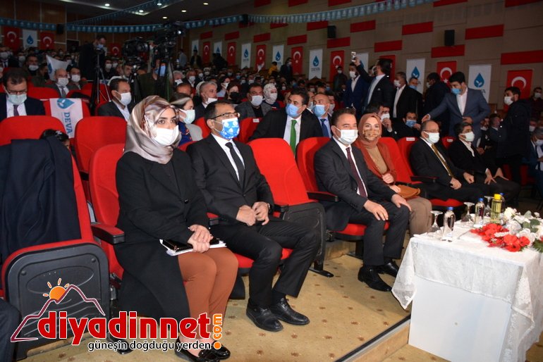 DEVA Partisi Genel Başkanı Babacan partisinin Ağrı kongresine katıldı8
