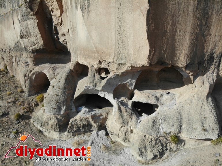 keşfedilmeyi bekliyor - Kenti Meya Antik AĞRI çevresindeki peribacalarıyla 2