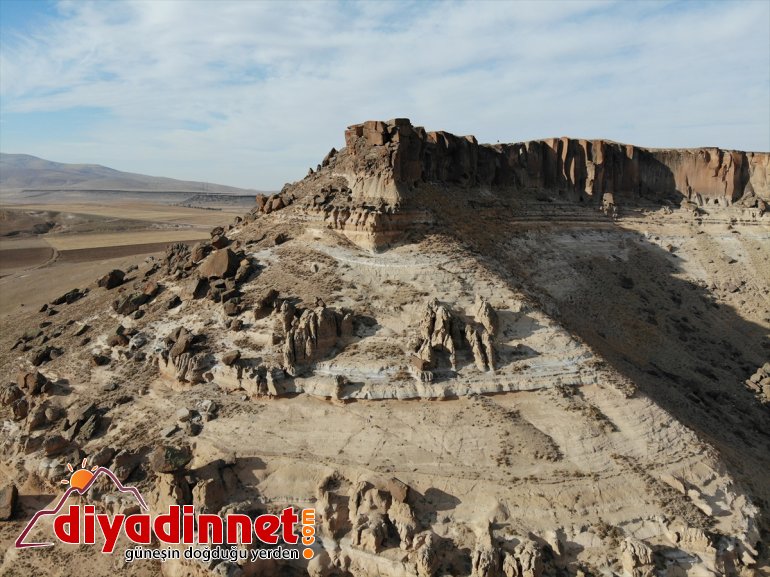 AĞRI Kenti Antik bekliyor Meya peribacalarıyla çevresindeki - keşfedilmeyi 12