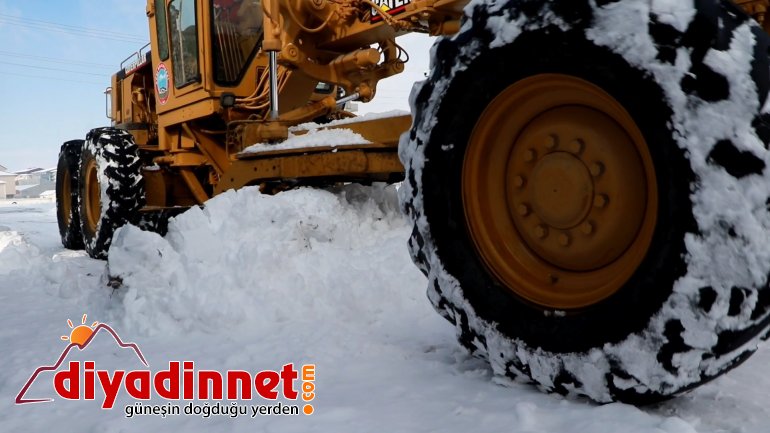 ağrı belediyesi kar temizleme başlattı1