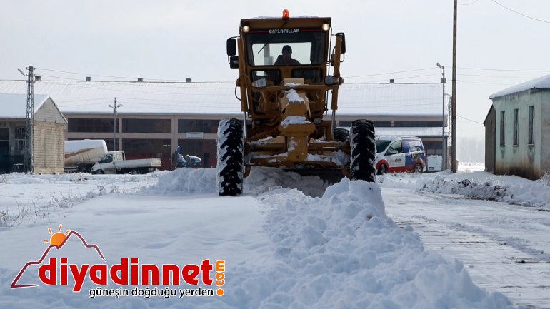ağrı belediyesi kar temizleme başlattı2