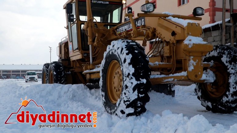 ağrı belediyesi kar temizleme başlattı3