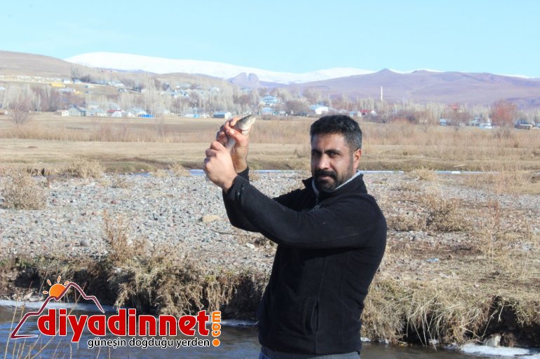 Ağrı da balıkçılar ilk mesailerine başladı5