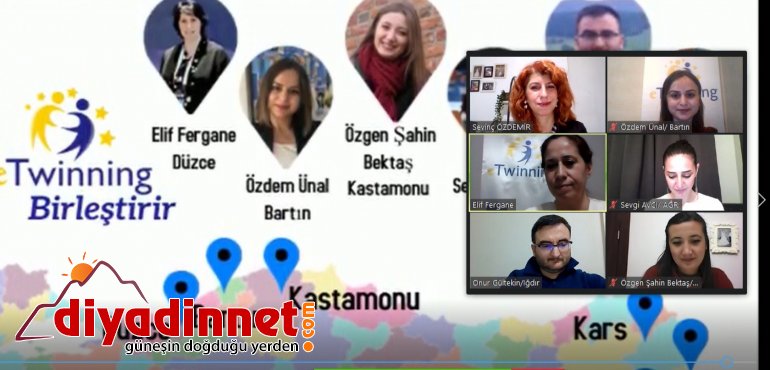 Ağrı da Çevrimiçi Etwinning Çalıştayı yapıldı2