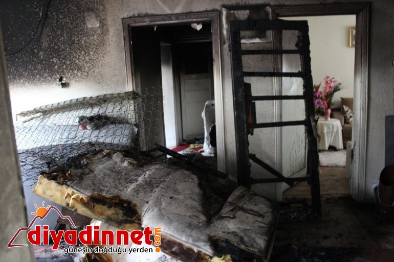 Ağrı da elektrikli soba faciası Baba ve çocuğu yandı2