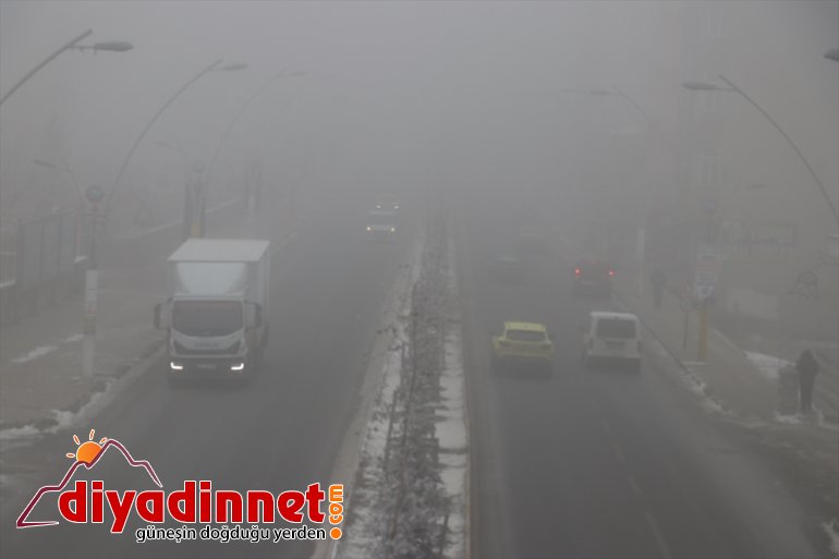 Ağrı da soğuk hava ve yoğun sis etkili oldu5