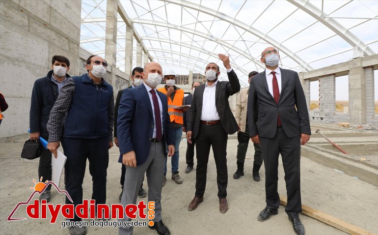 Ağrı'da yapılan "fizik tedavi hastanesi ve termal tesis" şifa dağıtacak