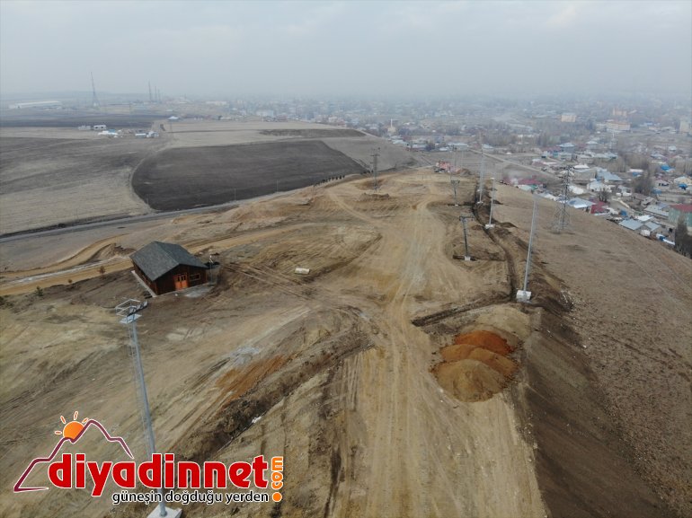 AĞRI Kayak yapılabilecek Küpkıran Merkezinde kayak - gece de 10