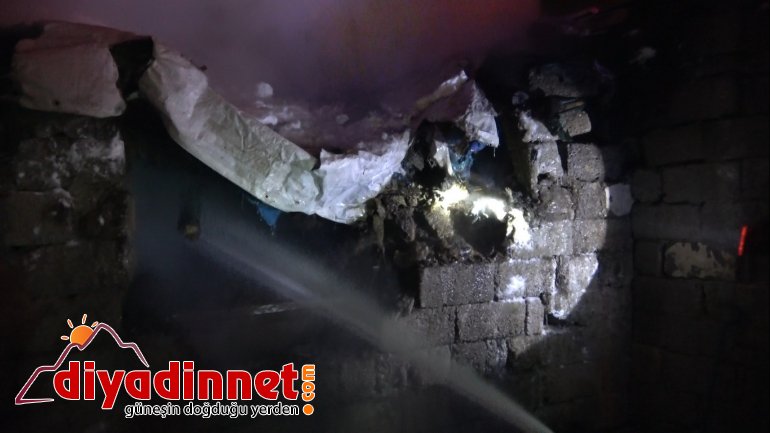 ağrı odunluk yangın2