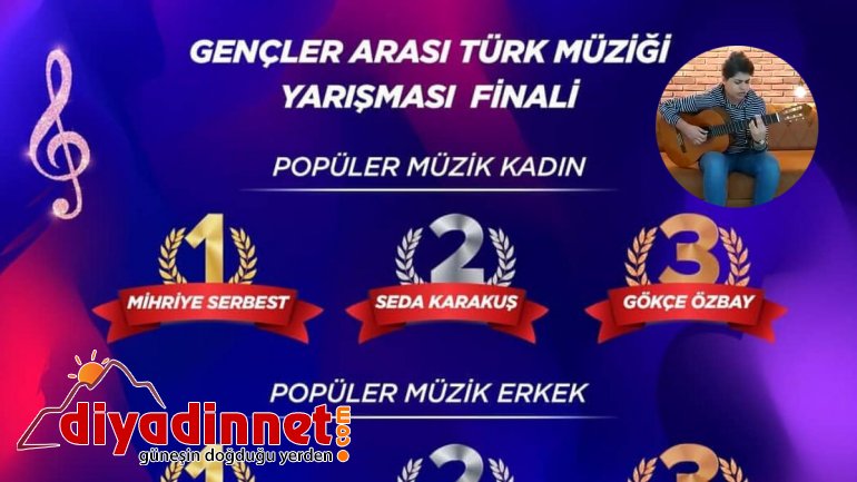 Ağrı Gençlik Merkezi üyesi Seda Karakuş Türkiye 2'si oldu