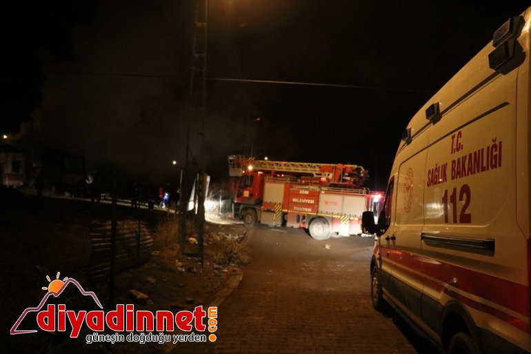 Ağrı'da sobadan çıkan yangında 82 yaşındaki kişi yaralandı