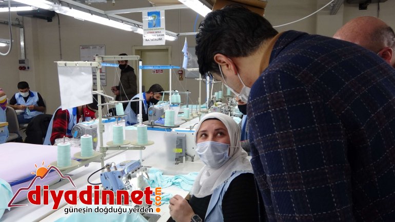 Ağrı Tekstilkent pandemi döneminde iş istihdamı sağlamaya devam ediyor17
