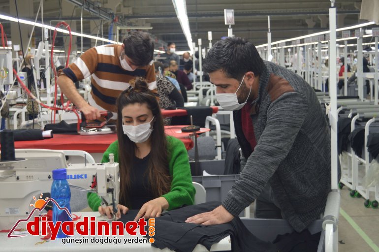 Ağrı Tekstilkent pandemi döneminde iş istihdamı sağlamaya devam ediyor8
